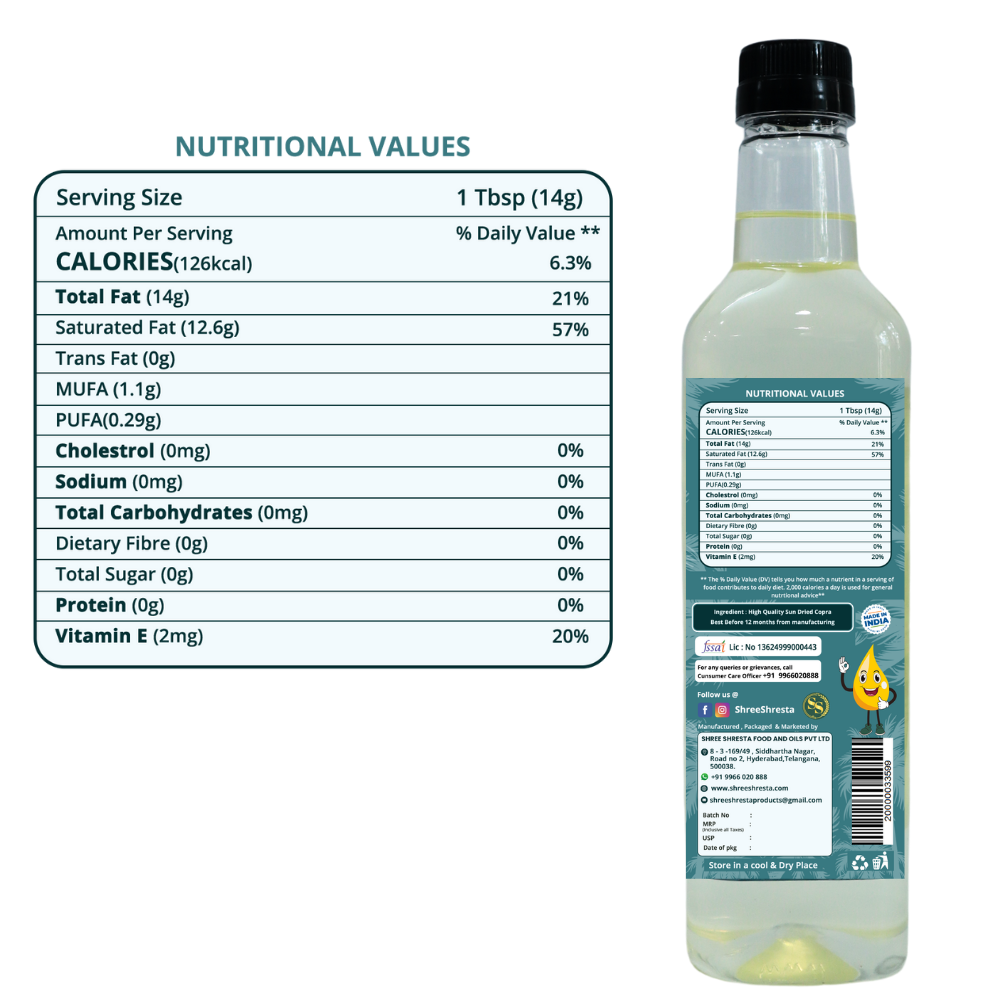 Wood-Pressed Coconut Oil (Ball Copra)