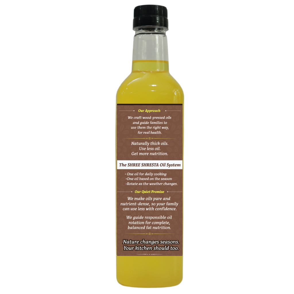 Wood-pressed Groundnut Oil