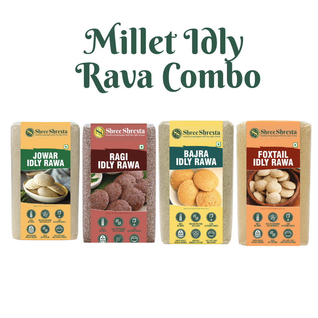 Millet Idly Rawa Combo