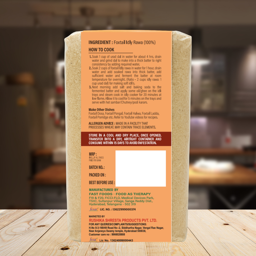 Foxtail Idly Rawa (Korralu)