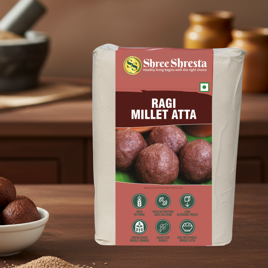 Ragi Rashi Ragi Flour (Ragi) – shree shresta