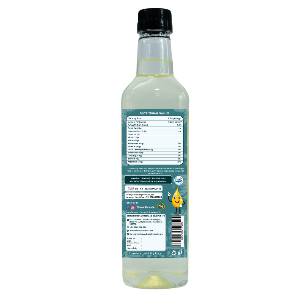 Wood-Pressed Coconut Oil (Ball Copra)