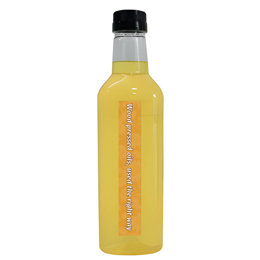 Wood-Pressed Sunflower Oil (Shellless, Chem-free)