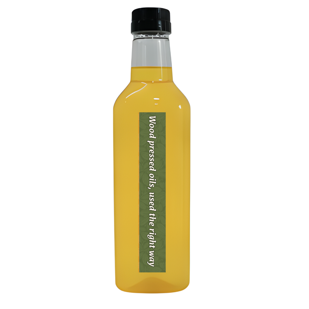 Wood-Pressed Sesame Oil (White)