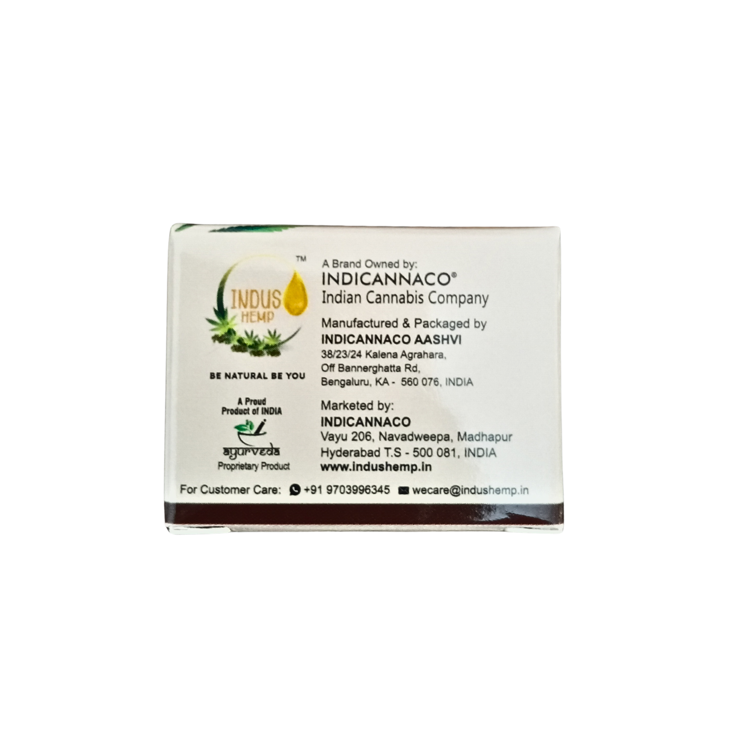 INDUS HEMP Lip Balm COCOA & COFFEE
