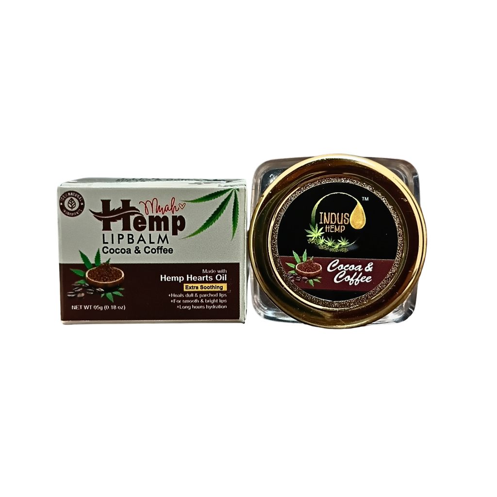 INDUS HEMP Lip Balm COCOA & COFFEE
