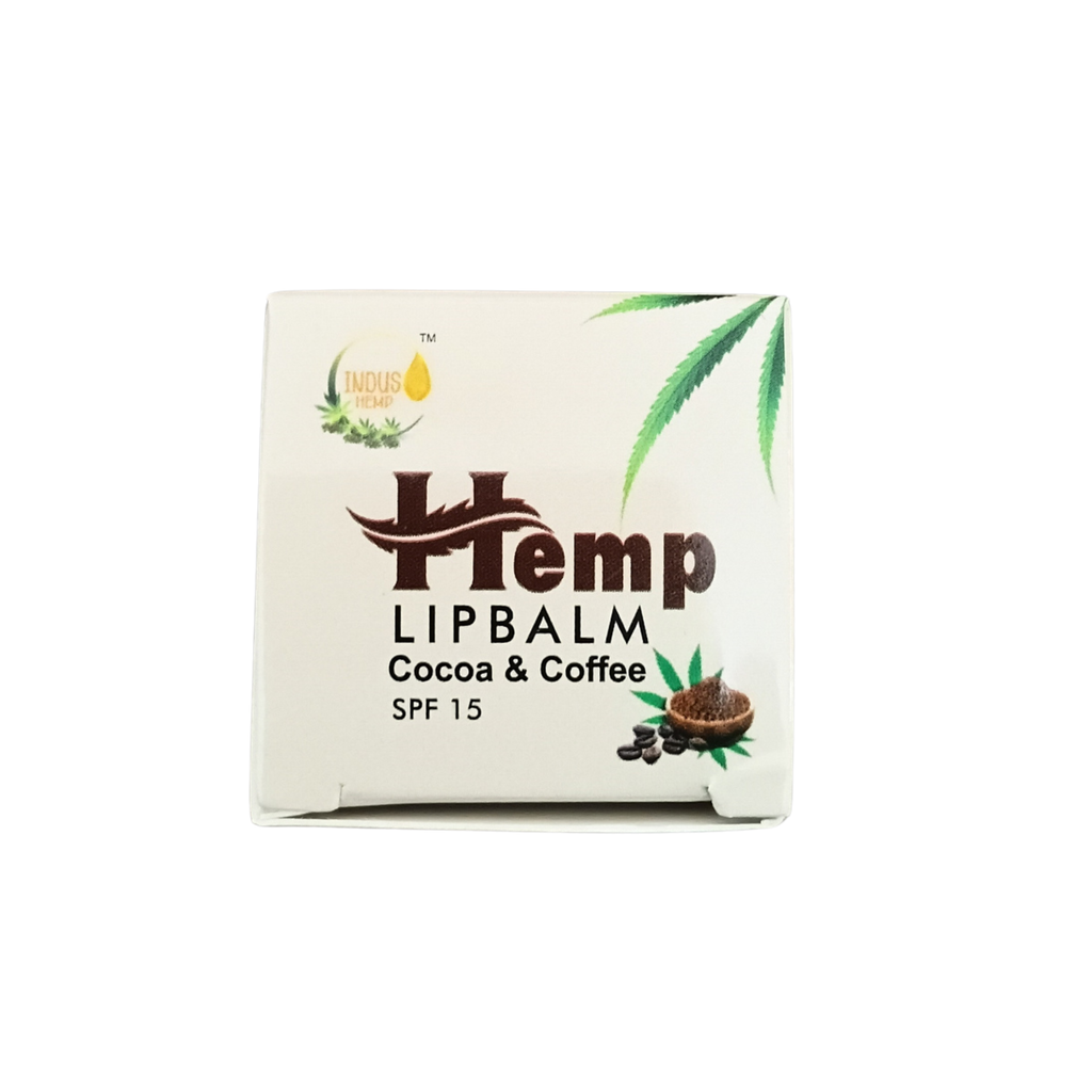 INDUS HEMP Lip Balm COCOA & COFFEE
