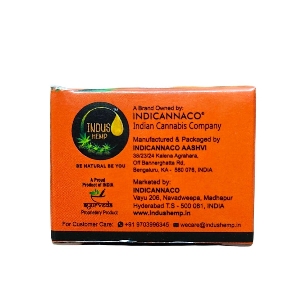 INDUS Hemp Lip Balm ANNATTO & ORANGE