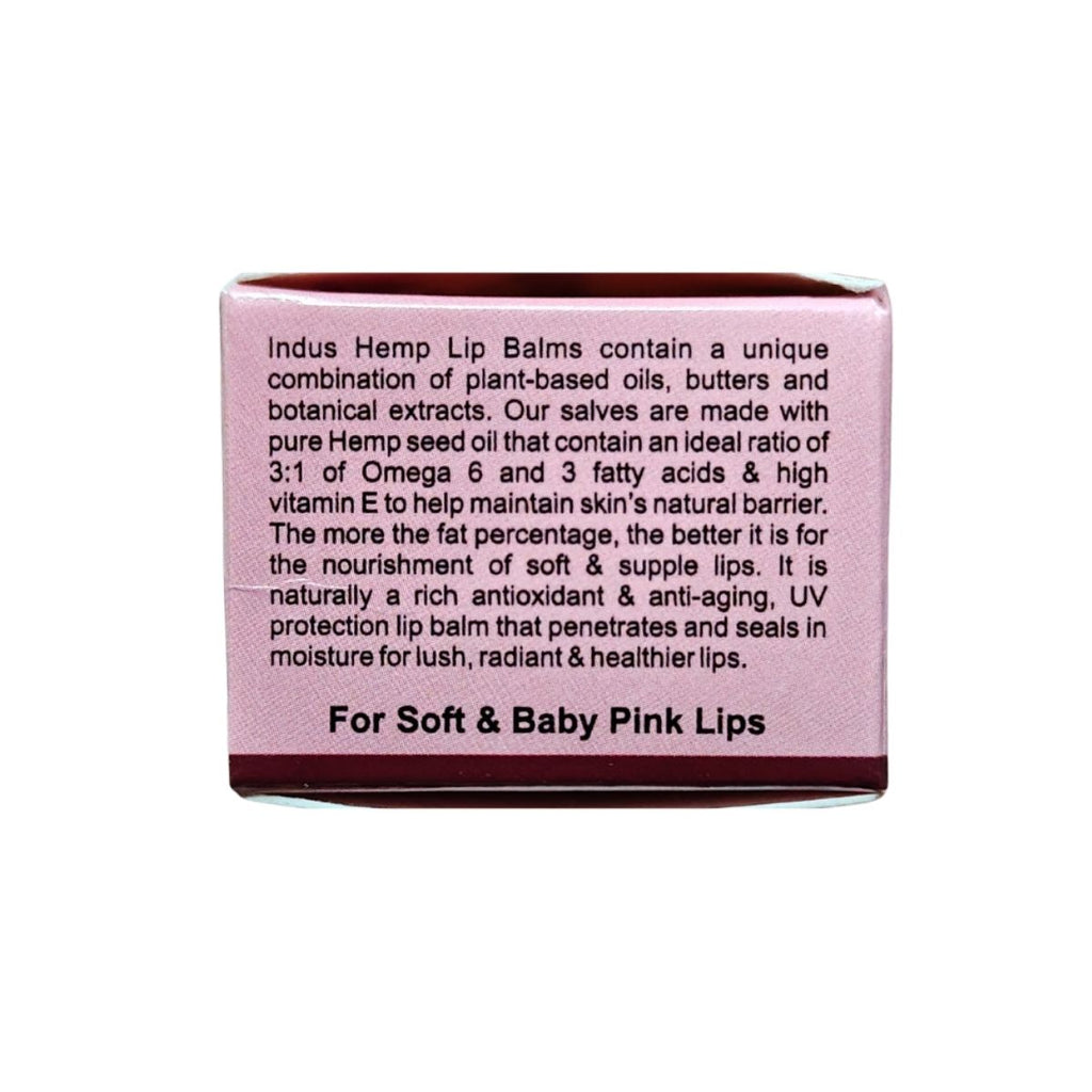 INDUS HEMP Lip Balm BEETROOT & ROSE