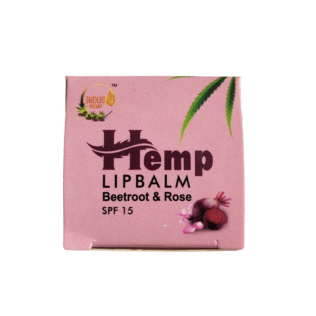 INDUS HEMP Lip Balm BEETROOT & ROSE