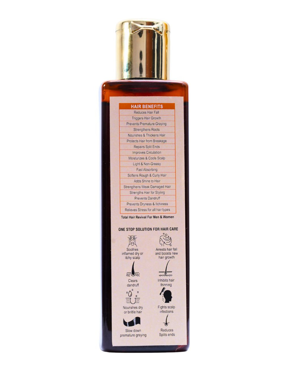 INDUS HEMP Miracle Hair oil, Cedarwood & Orange