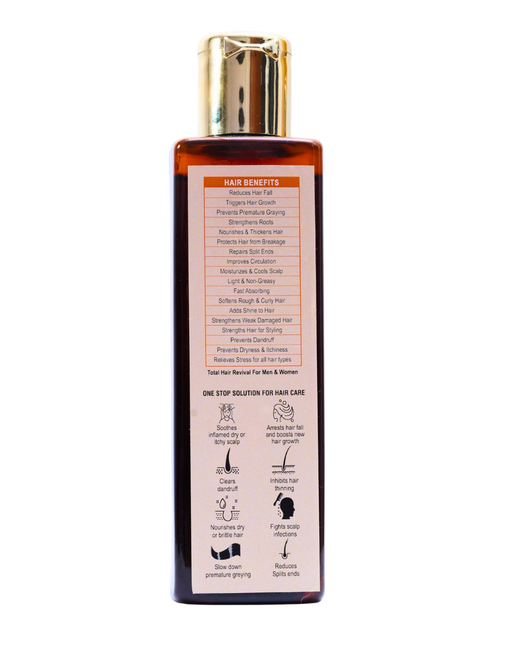 INDUS HEMP Miracle Hair oil, Cedarwood & Orange