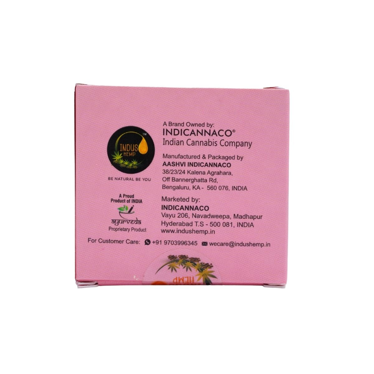 INDUS HEMP Gulab Shazira Rubia, 4-in-1 Skin Refining Exfoliator