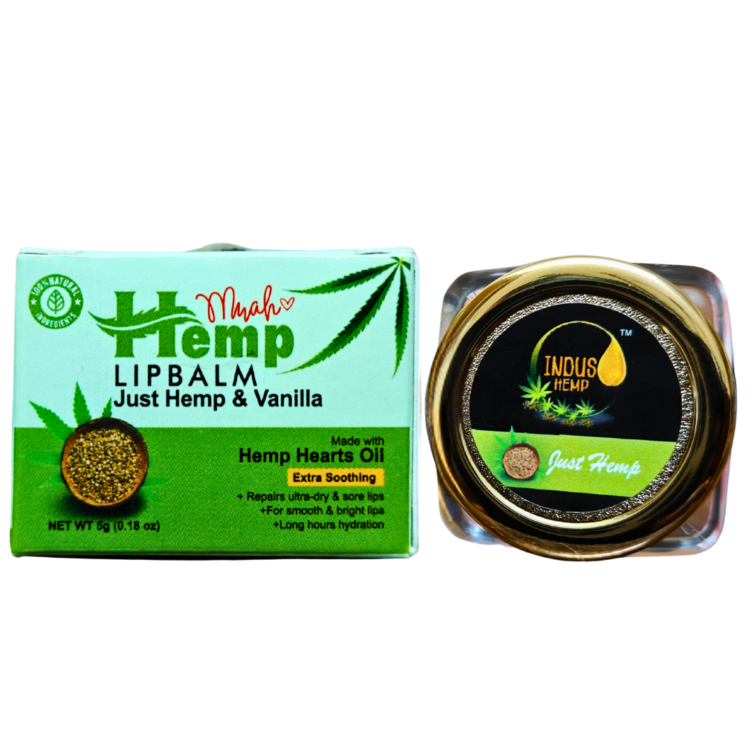 INDUS Hemp Lip Balm Just hemp & Vanilla
