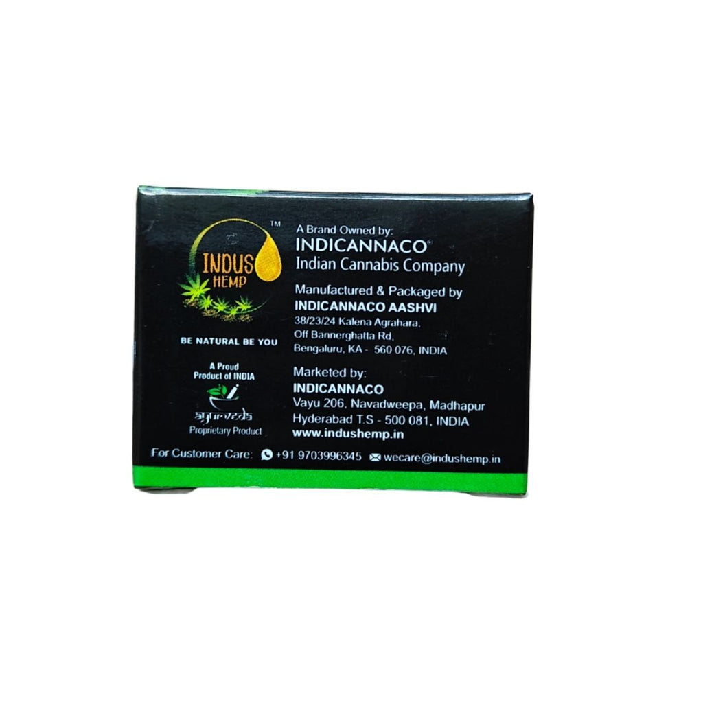 INDUS HEMP Lip Balm LIQUORICE & GINGER MINT