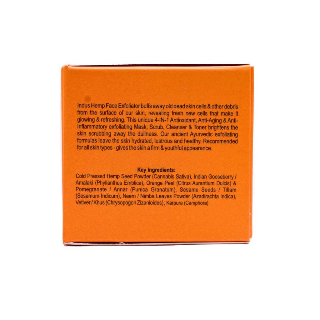 INDUS HEMP Naranga Berry, 4-in-1 Skin Refining Exfoliator