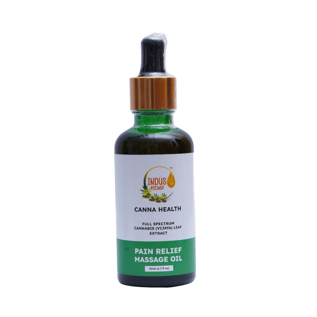 INDUS HEMP - Canna Health, Pain Relief Massage Oil