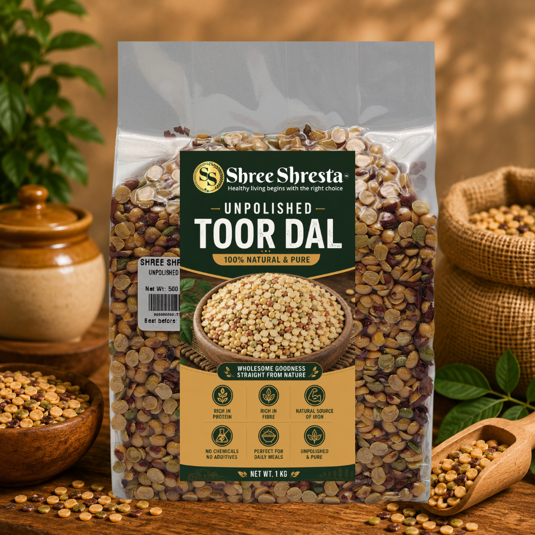 Unpolished toor dal
