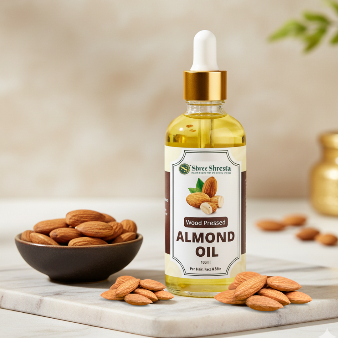 Wood Pressed Almond Oil