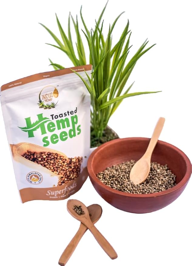 INDUS HEMP – Hemp Toasted Seeds with Himalayan Salt
