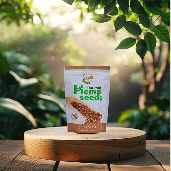 INDUS HEMP – Hemp Toasted Seeds with Himalayan Salt