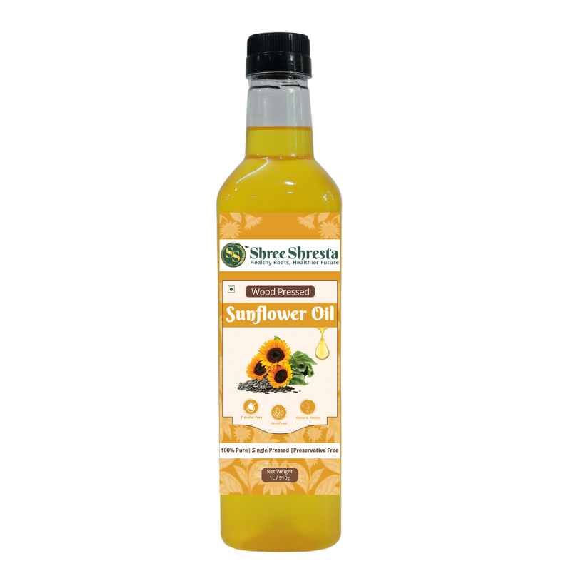Wood-Pressed Sunflower Oil