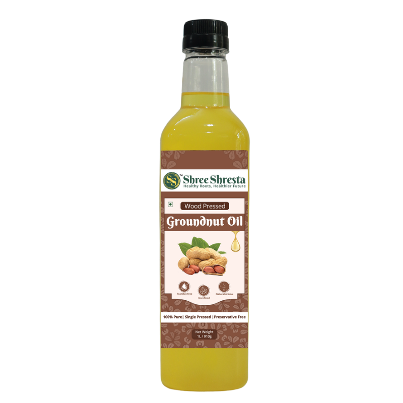 Wood-pressed Groundnut Oil Wood-pressed Groundnut Oil
