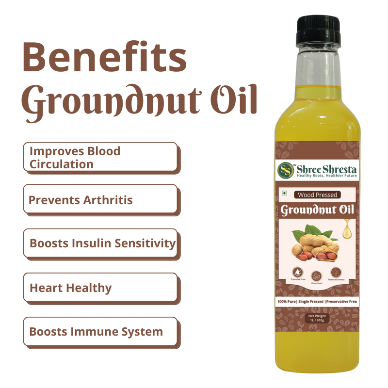 Wood-pressed Groundnut Oil Wood-pressed Groundnut Oil