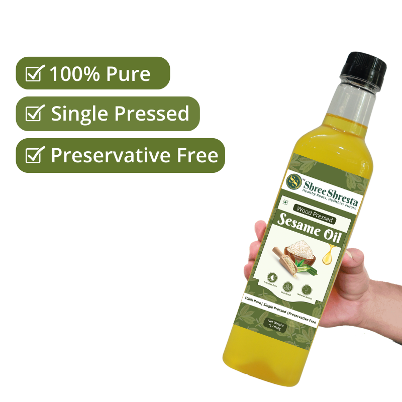Wood-Pressed Sesame Oil Wood-Pressed Sesame Oil