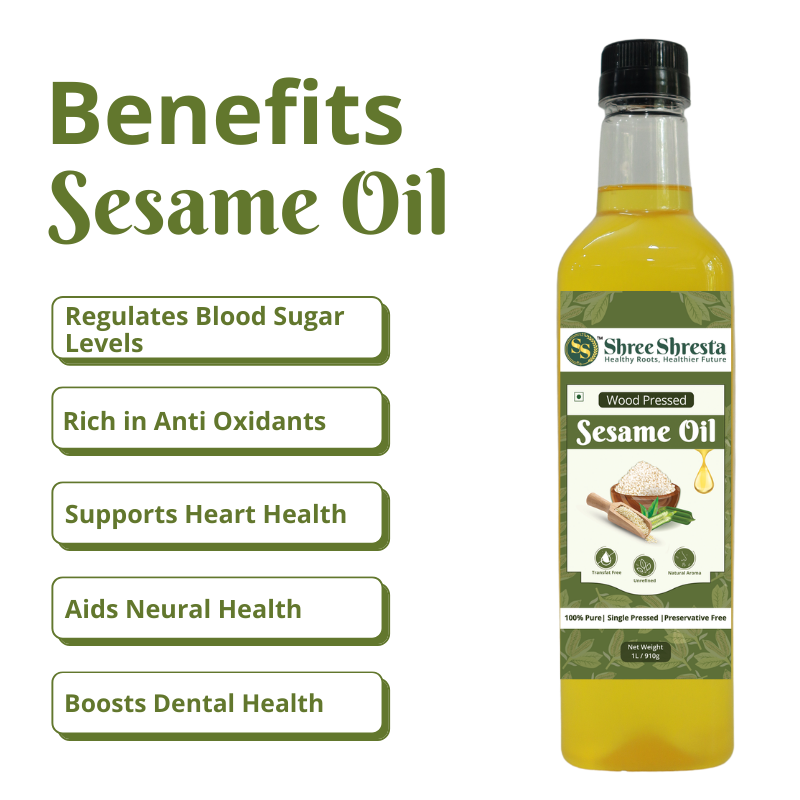 Wood-Pressed Sesame Oil Wood-Pressed Sesame Oil