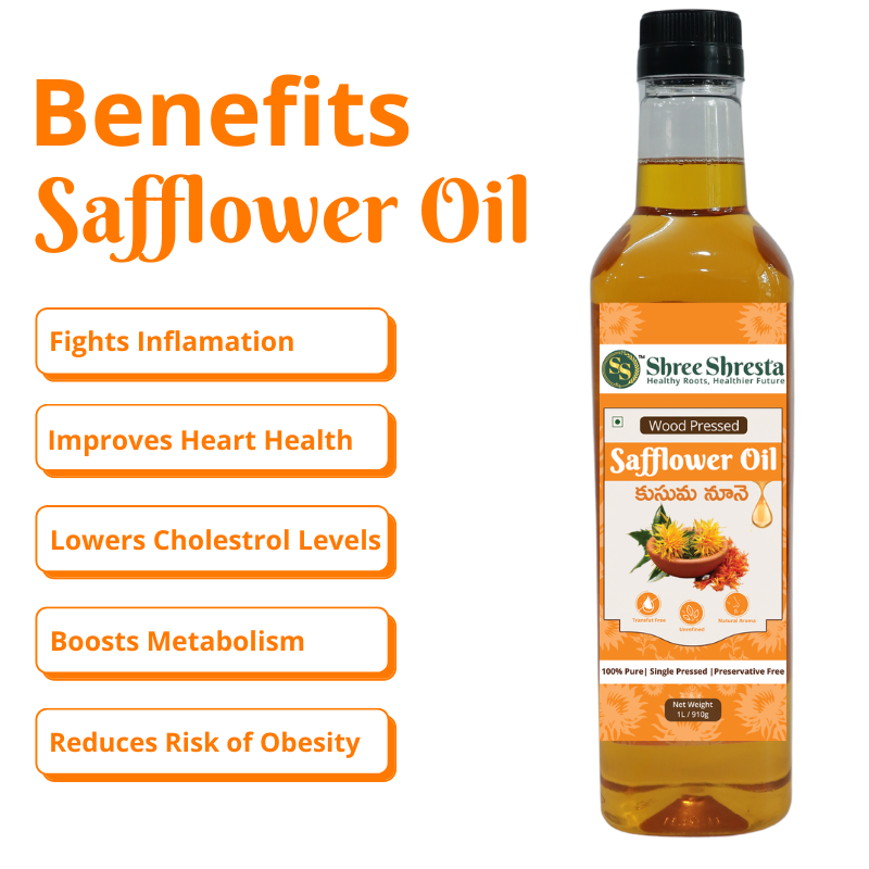 Wood-Pressed Safflower Oil Wood-Pressed Safflower Oil