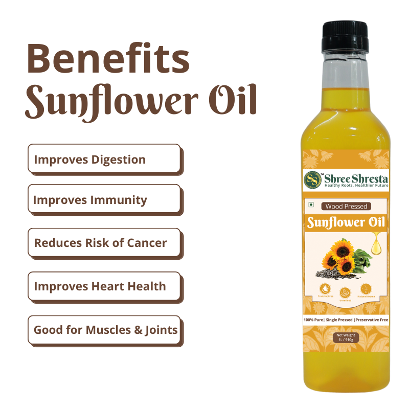 Wood-Pressed Sunflower Oil Wood-Pressed Sunflower Oil
